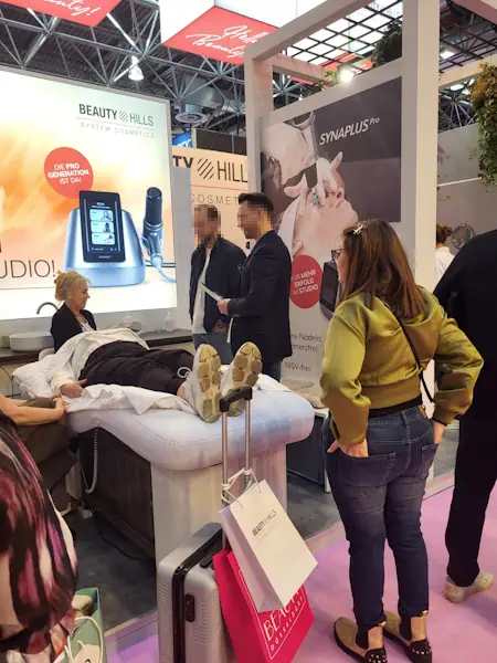 Beauty-Messe: BeautyHills Behandlung